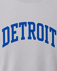 DETROIT,One Pride Appliqué Embroidered Mockneck | Oversized Fit