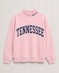 TENNESSEE,Titan Up Appliqué Embroidered Mockneck | Oversized Fit